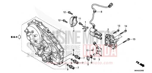 SOLENOIDE LINEAIRE NC750XDG de 2016